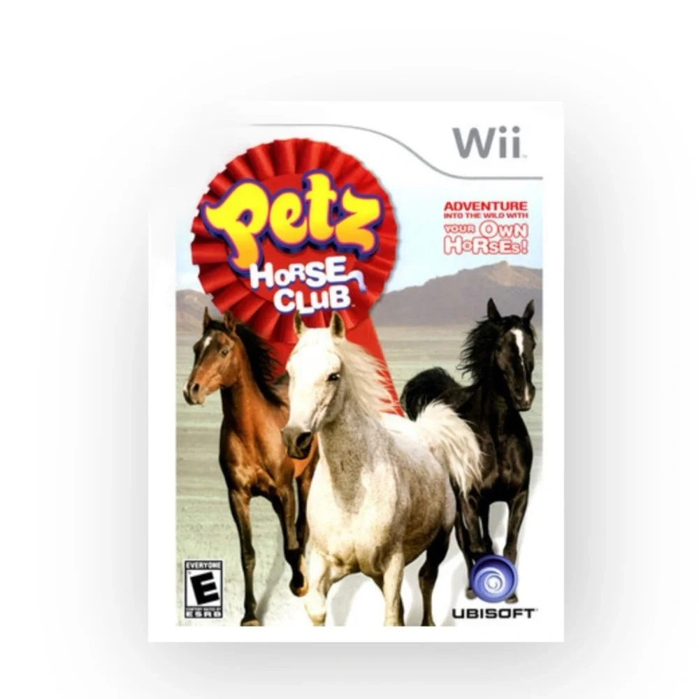 HTF: Nintendo Wii ★ We Petz Horse Club Game ★ Original Case ★ Discontinue ★ Test